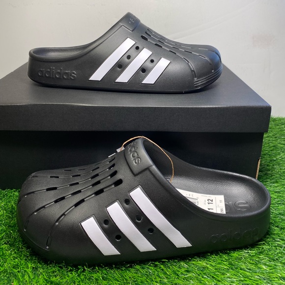 【Adidas】Adilette Clog Black White GZ5886 Buy Adilette Clog 'Black White' - GZ5886 | GOAT